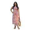 Women's Rayon Viscose Straight Printed Kurta with Pant