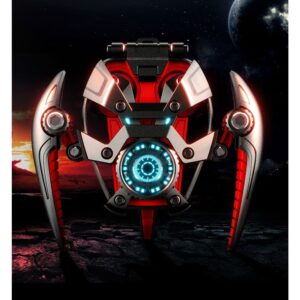 Cyberpunk Mech Bluetooth Headset
