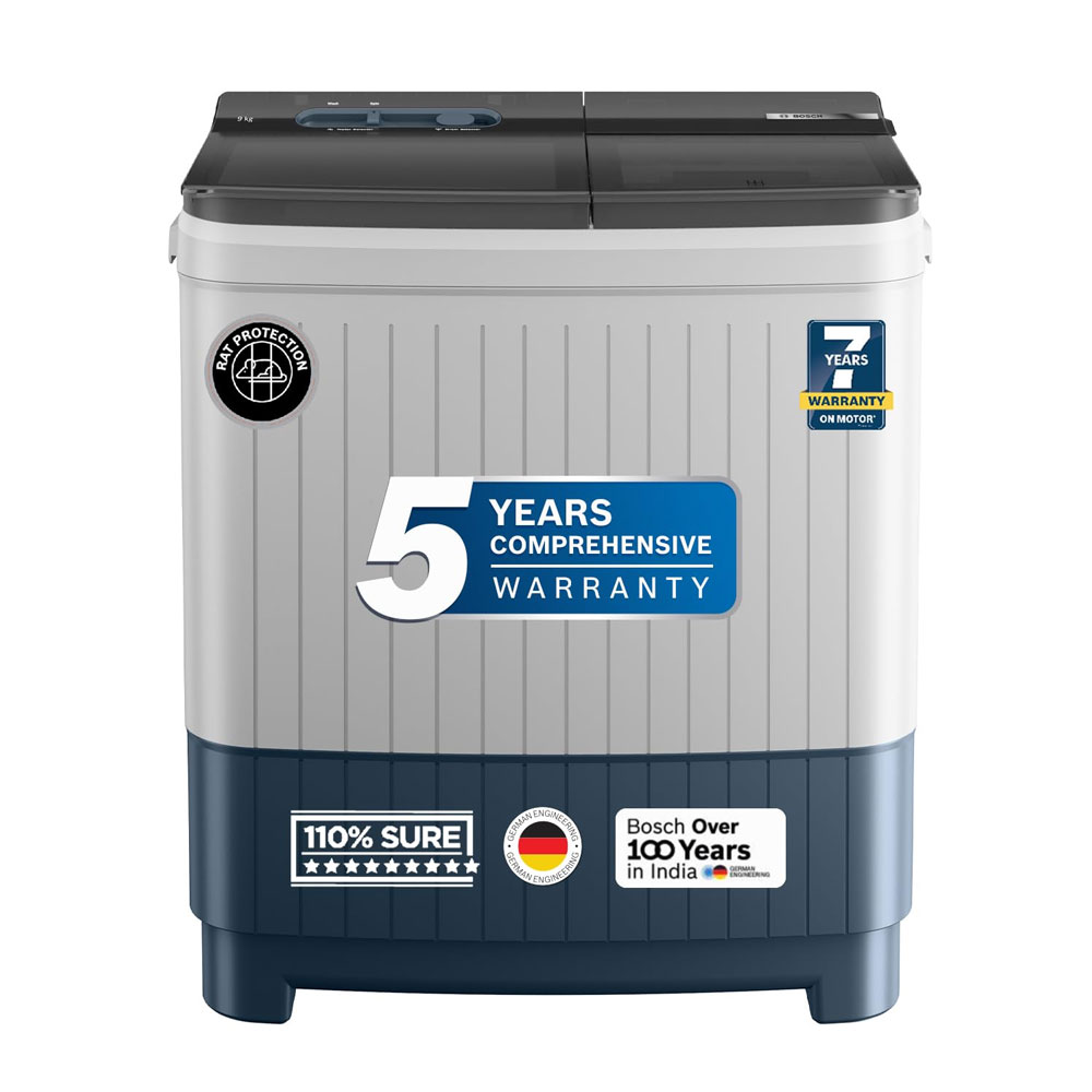 BOSCH 8 kg 5 Star with  Semi Automatic Top Load Washing Machine