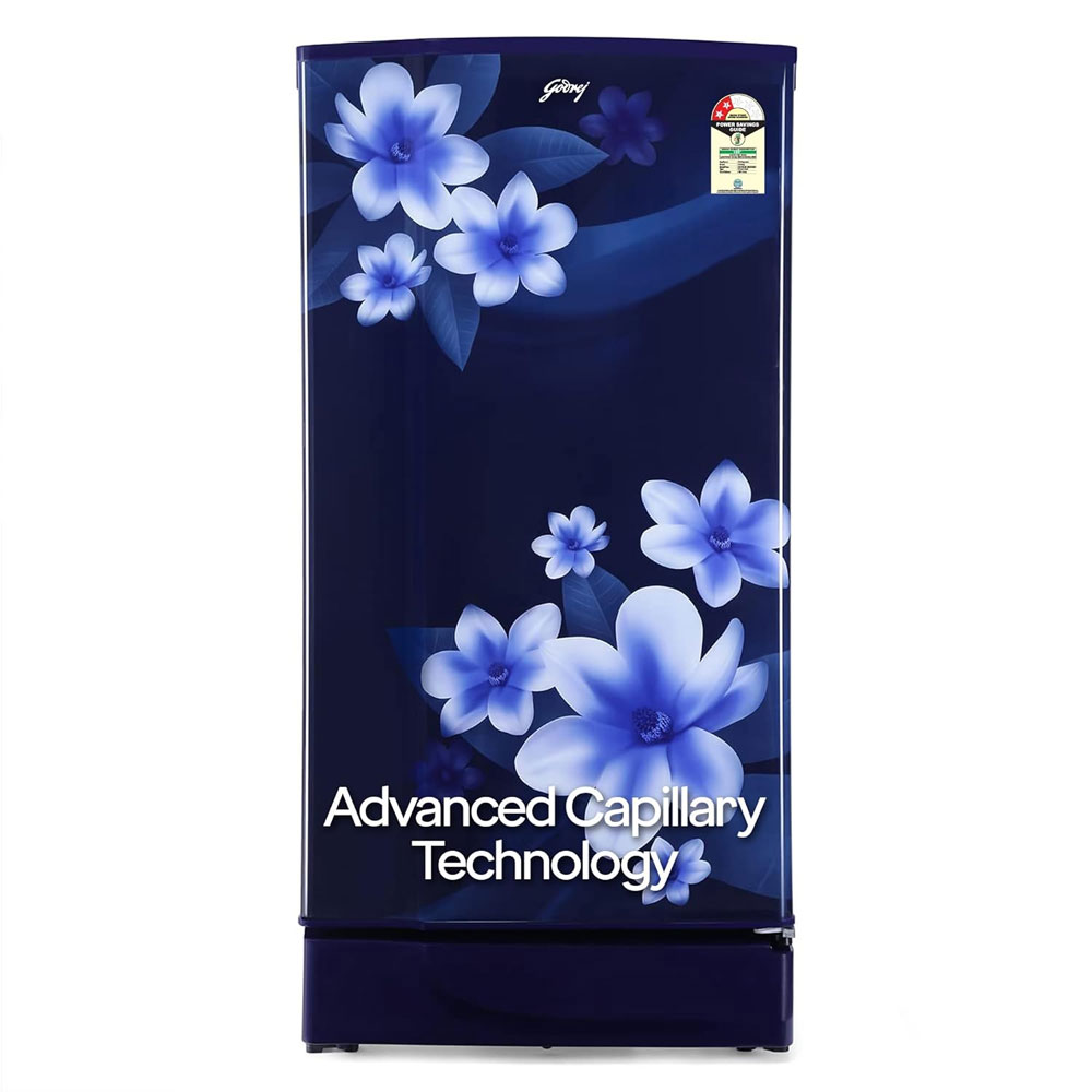 Godrej 180 L 2 Star Advanced Capillary Technology, With Jumbo Vegetable Tray