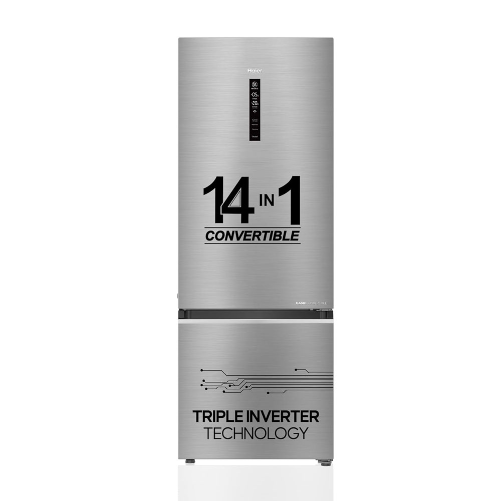 Haier 325 L, 3 Star, Convertible 14-in-1 Triple Inverter & Fan Motor Technology