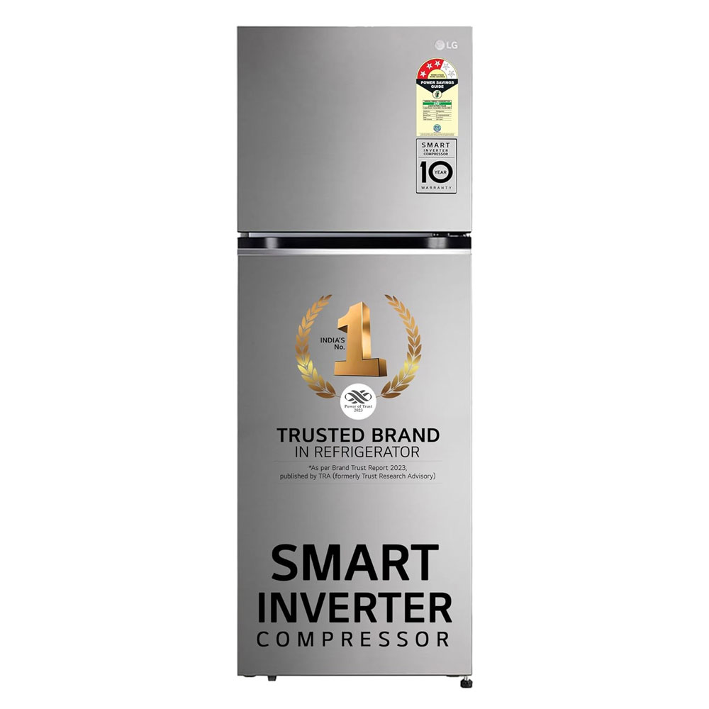 LG 322 L 3 Star Frost-Free Smart Inverter Double Door Refrigerator