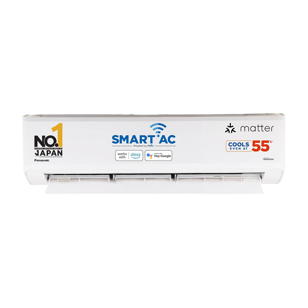 Panasonic 1.5 Ton 5 Star Premium Wi-Fi Inverter Smart Split AC