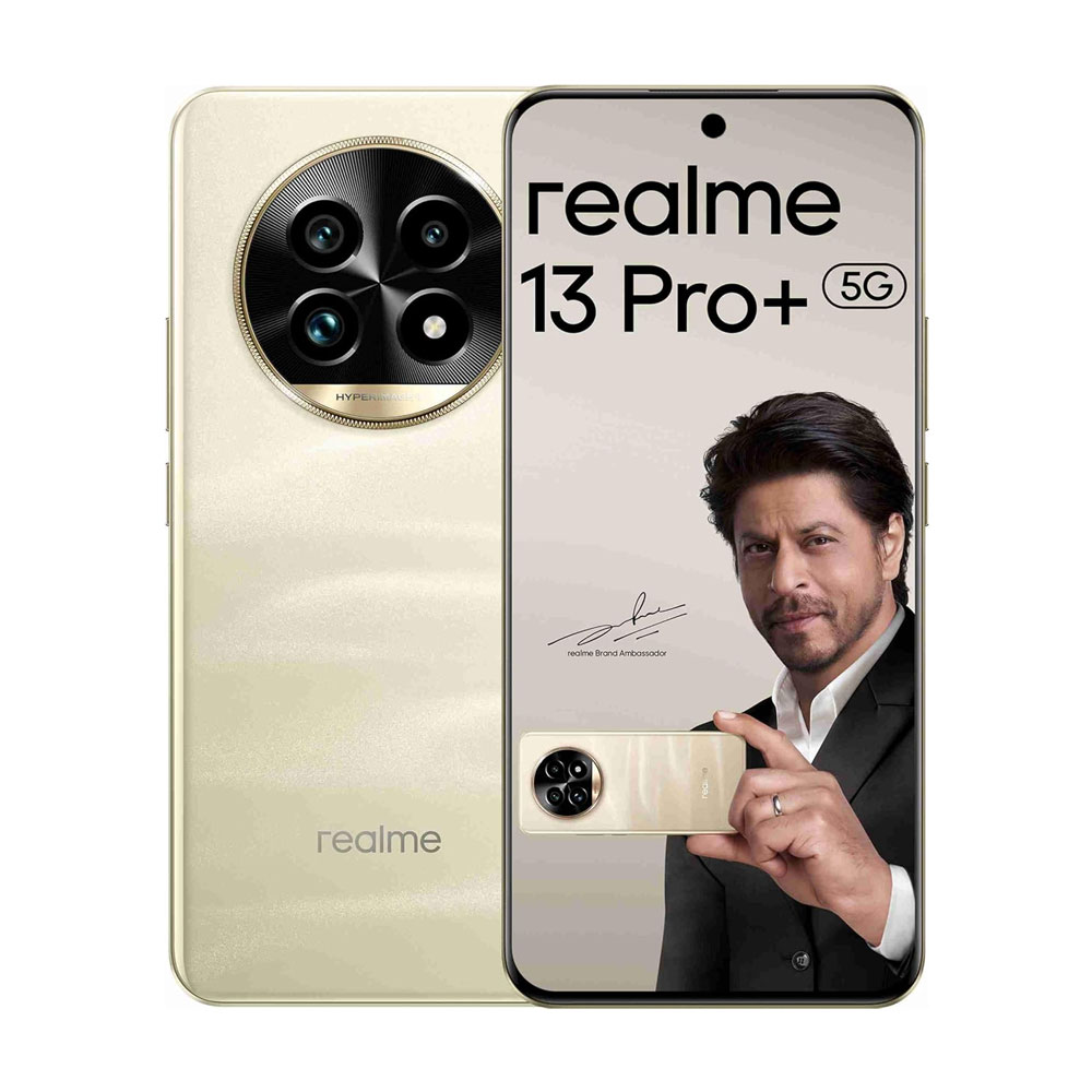 realme 13 Pro+ 5G (Monet Gold, 12GB RAM, 256GB Storage)