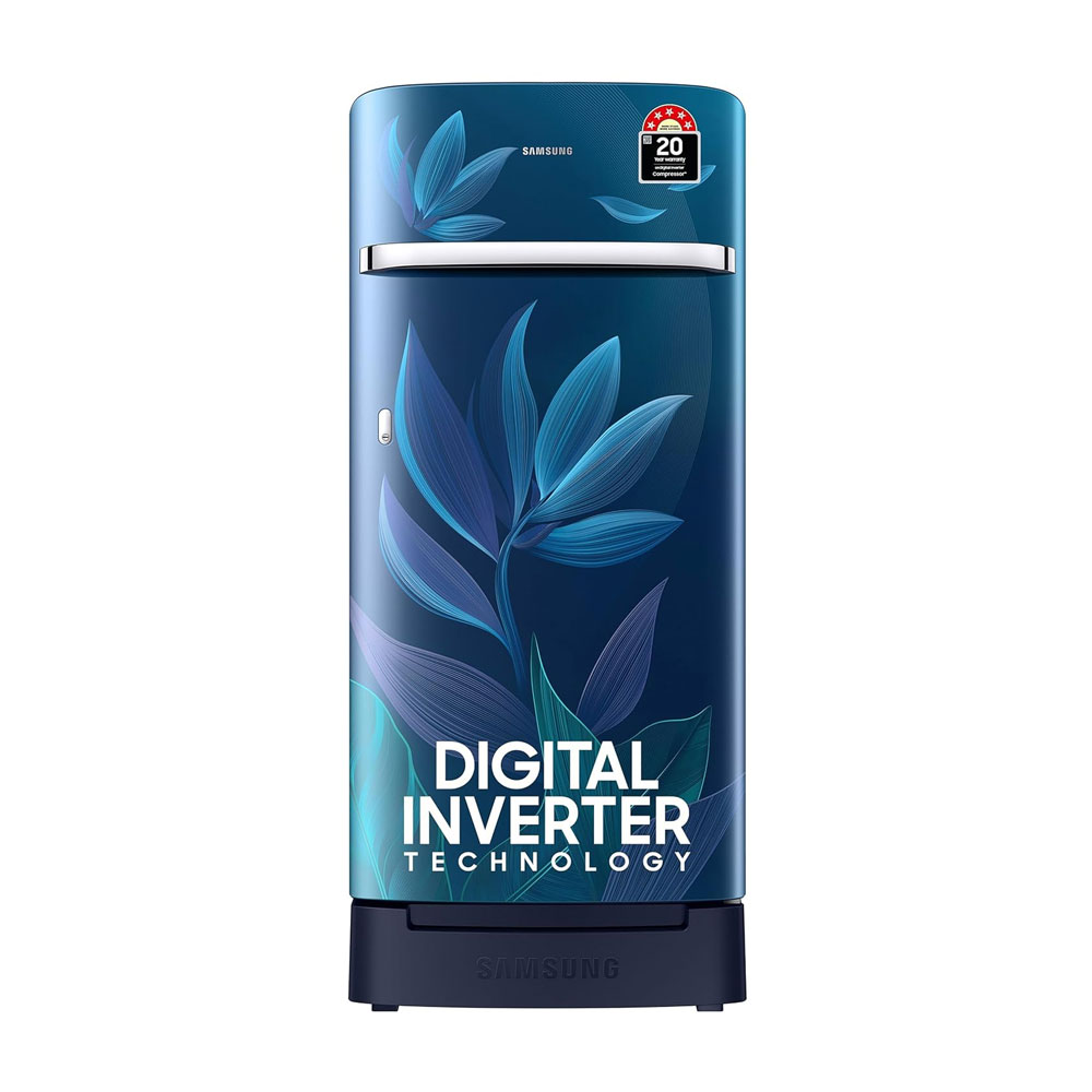 Samsung 189 L, 5 Star, Digital Inverter, Direct-Cool Single Door Refrigerator