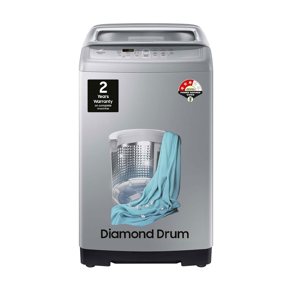 Samsung 7 kg, Fully-Automatic Top Load Washing Machine with Diamond Drum