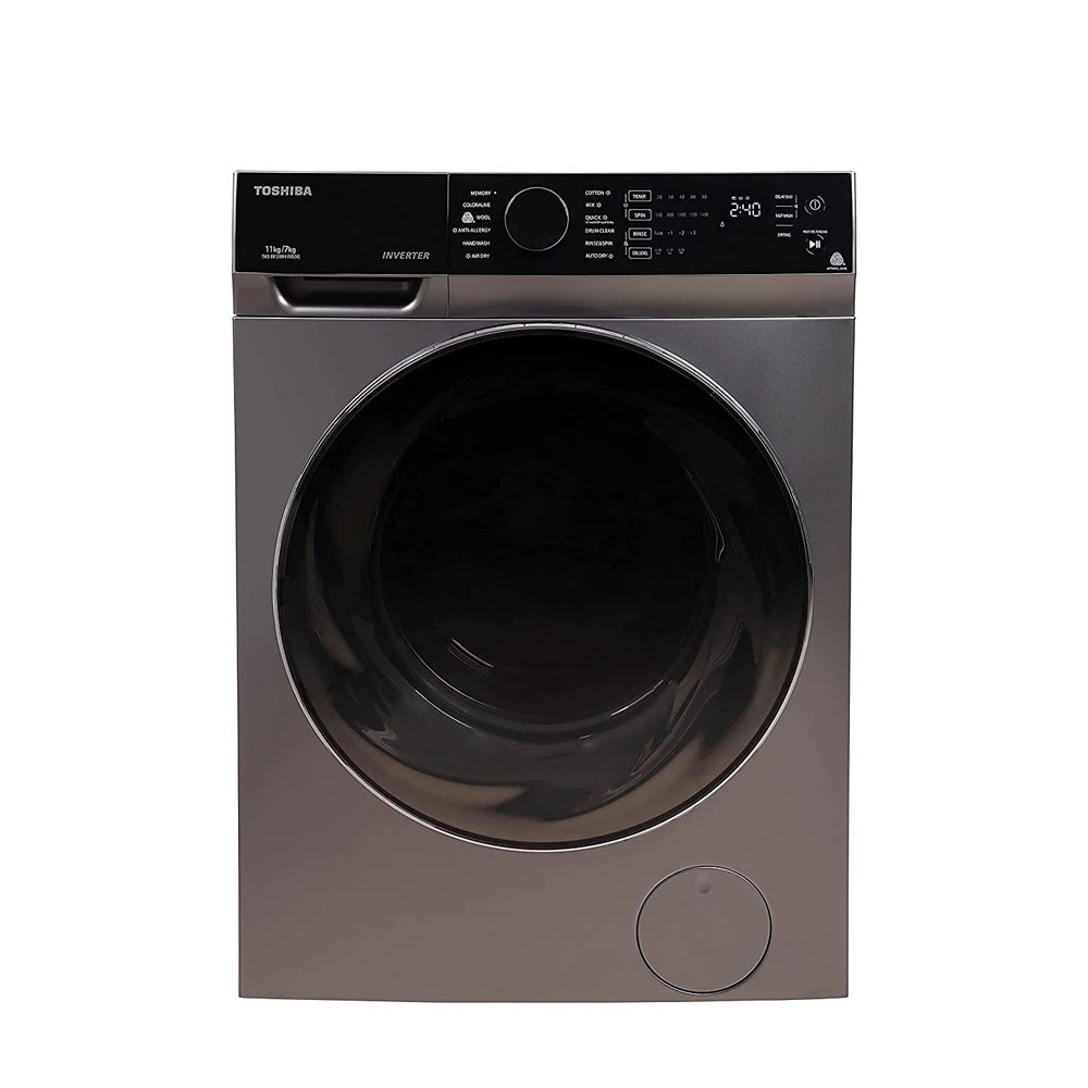TOSHIBA 11/7 Kg Inverter Fully Automatic Front Loading Washing Dryer
