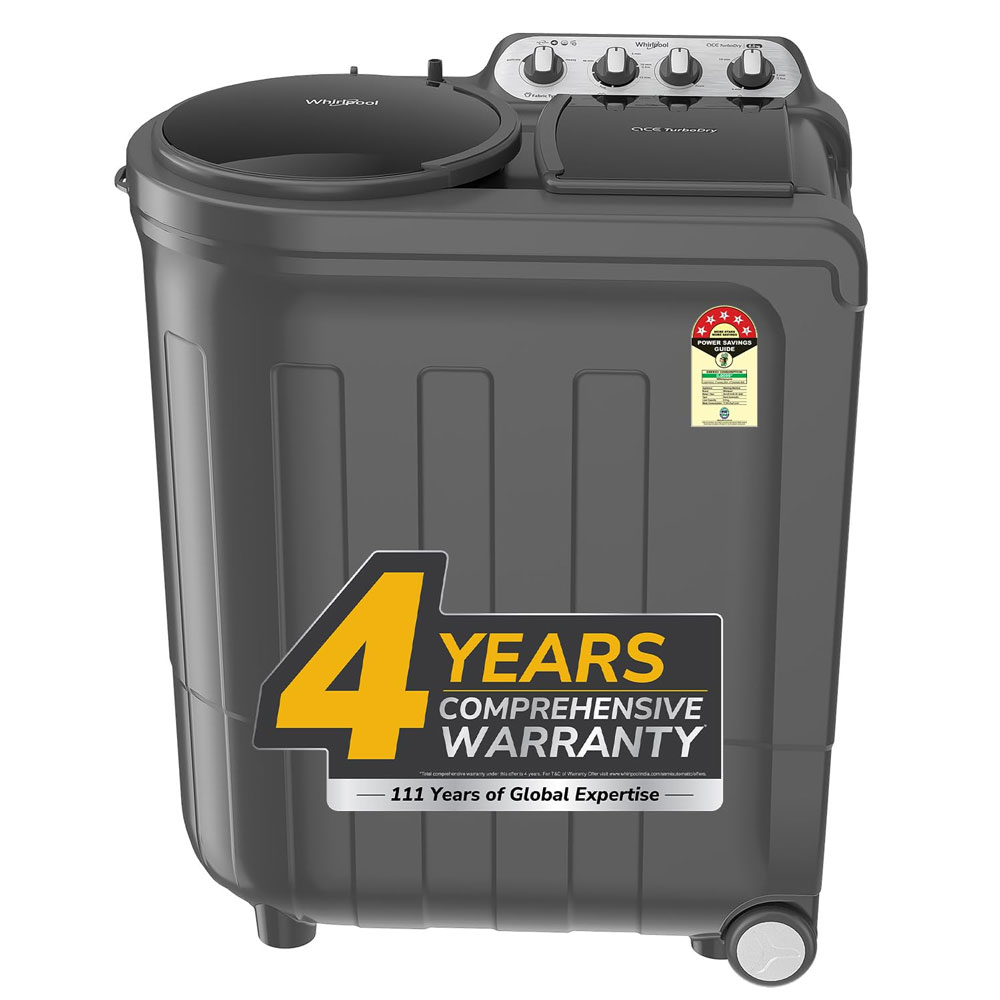 Whirlpool 8 kg 5 Star Semi-Automatic Top Loading Washing Machine