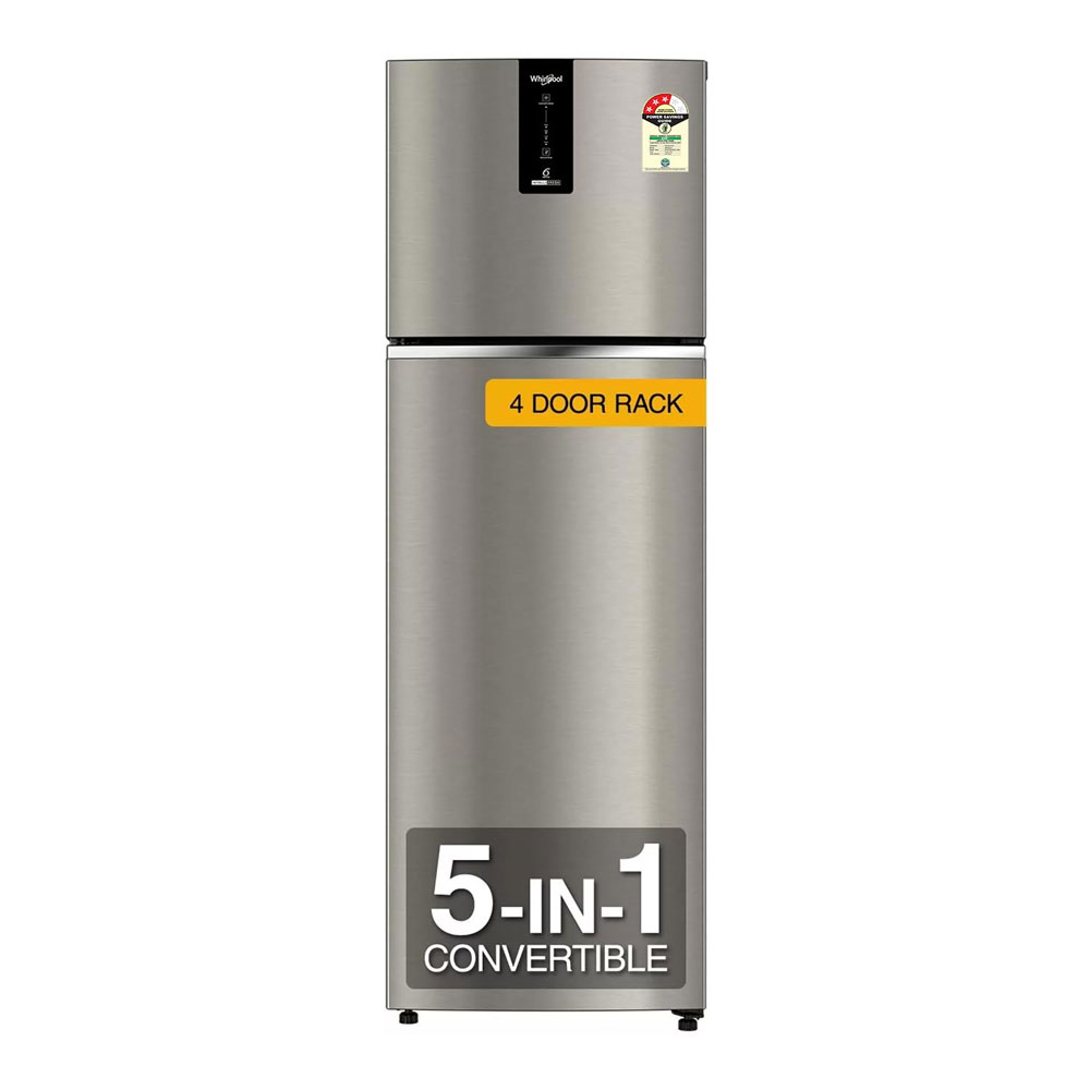 Whirlpool 308 L 3 Star Convertible Frost Free inverter Double Door Refrigerator